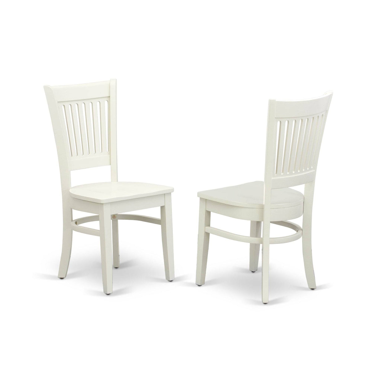 3-Piece Dining Set with Fabric Seat in Linen White X591008