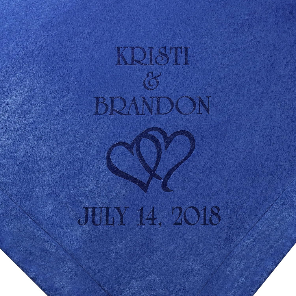Hearts Wedding Couple Gifts Blanket K93838
