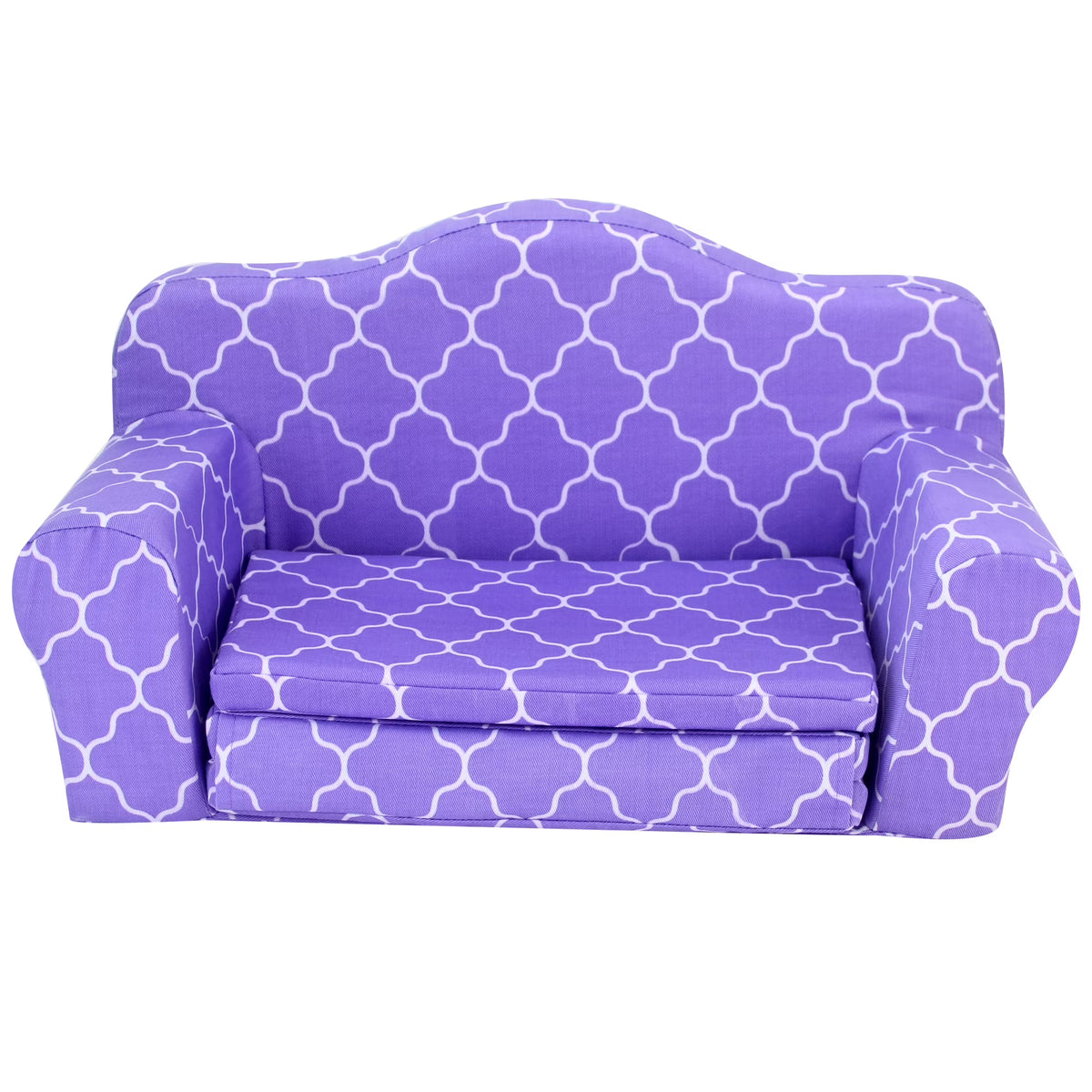 Plush Pull Out Couch/Double Bed for 18" Dolls P8381