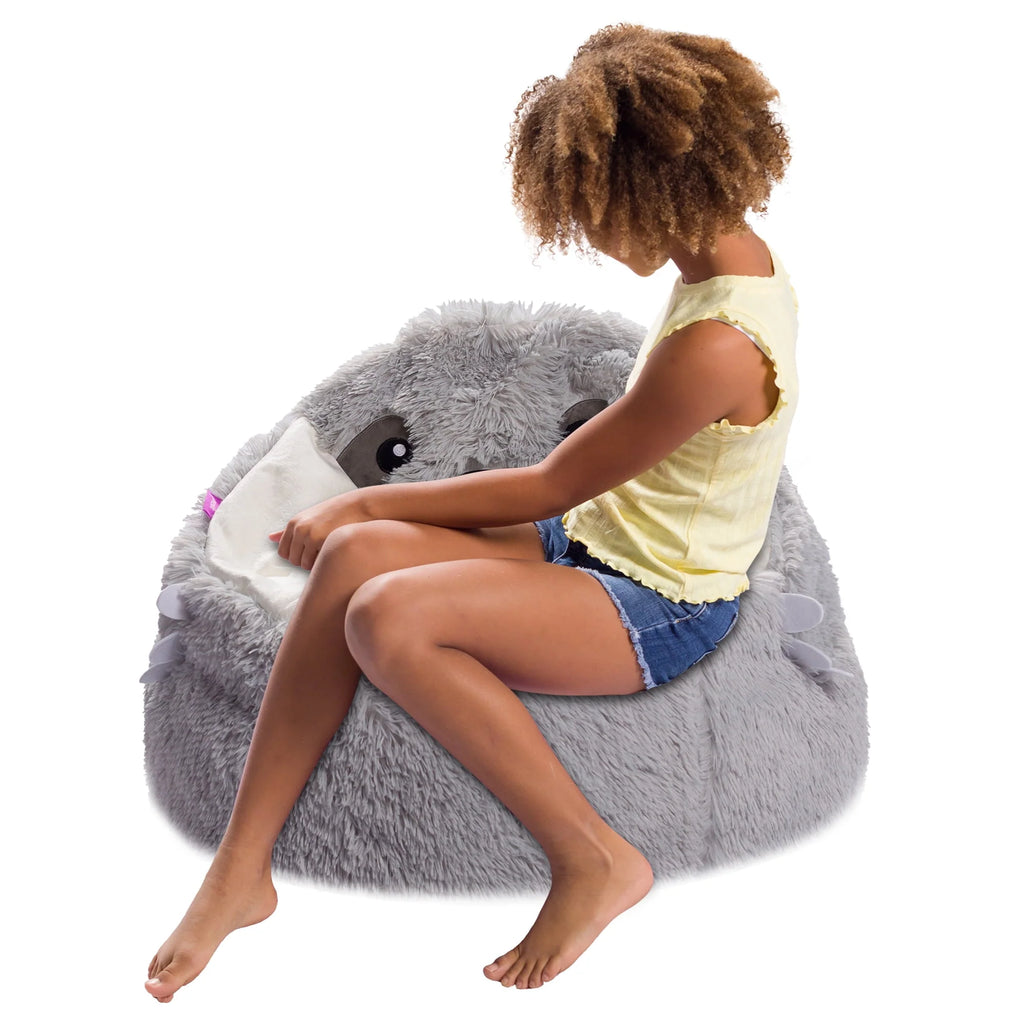 Bean Bag Chair Memory Foam Lounger with Soft Cover 2.5 ft H7611