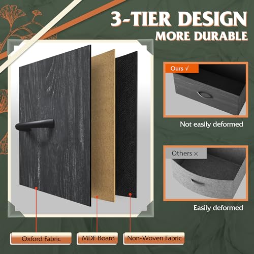 Tall Fabric Dresser with 11 Drawers T727