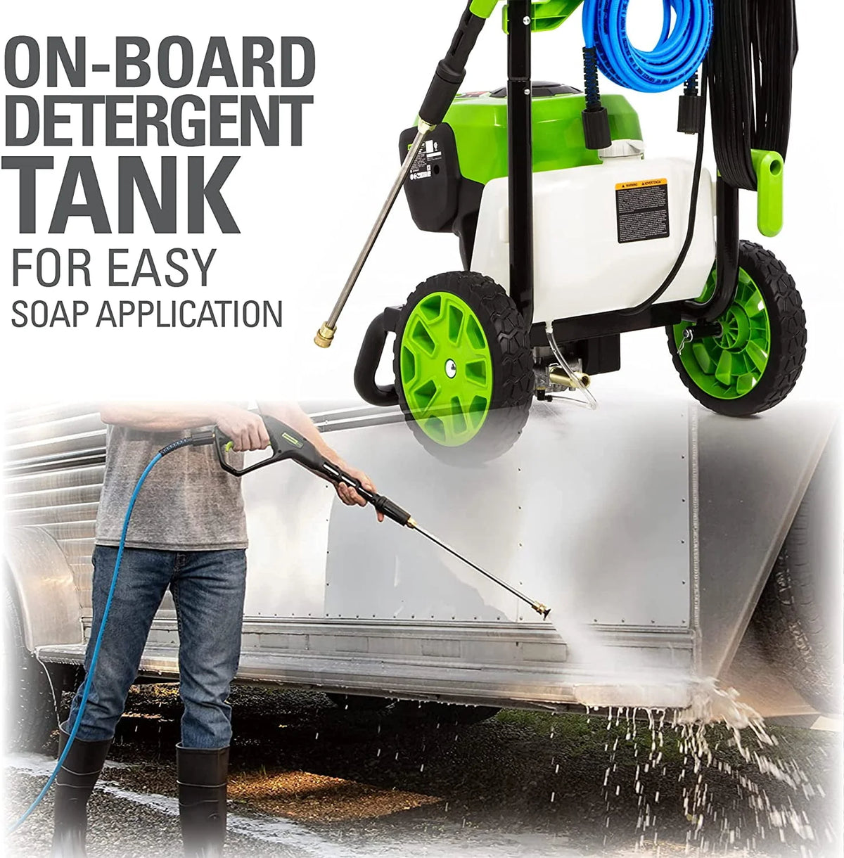 2300-PSI 14 Amp 2.3-GPM Brushless Pressure Washer W346557