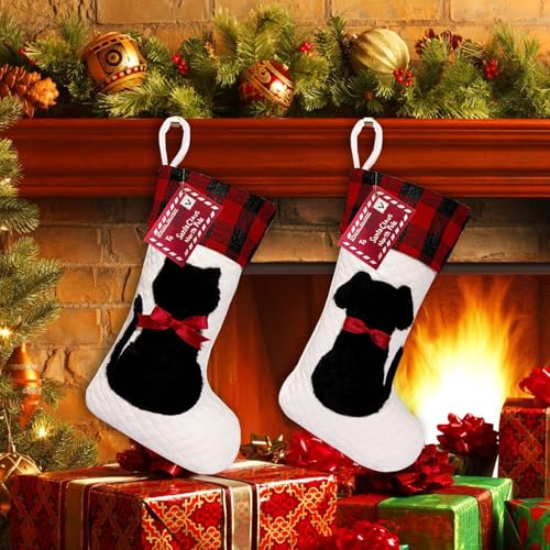 20 inch Dog Christmas Stocking F538