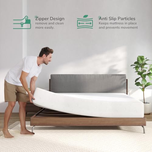 Full Size 12 Inch Memory Foam Mattress with Removable Washable Cover Y441