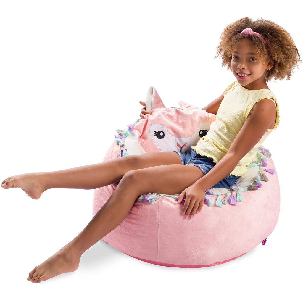 Bean Bag Chair Memory Foam Lounger with Soft Cover 2.5 ft H7611