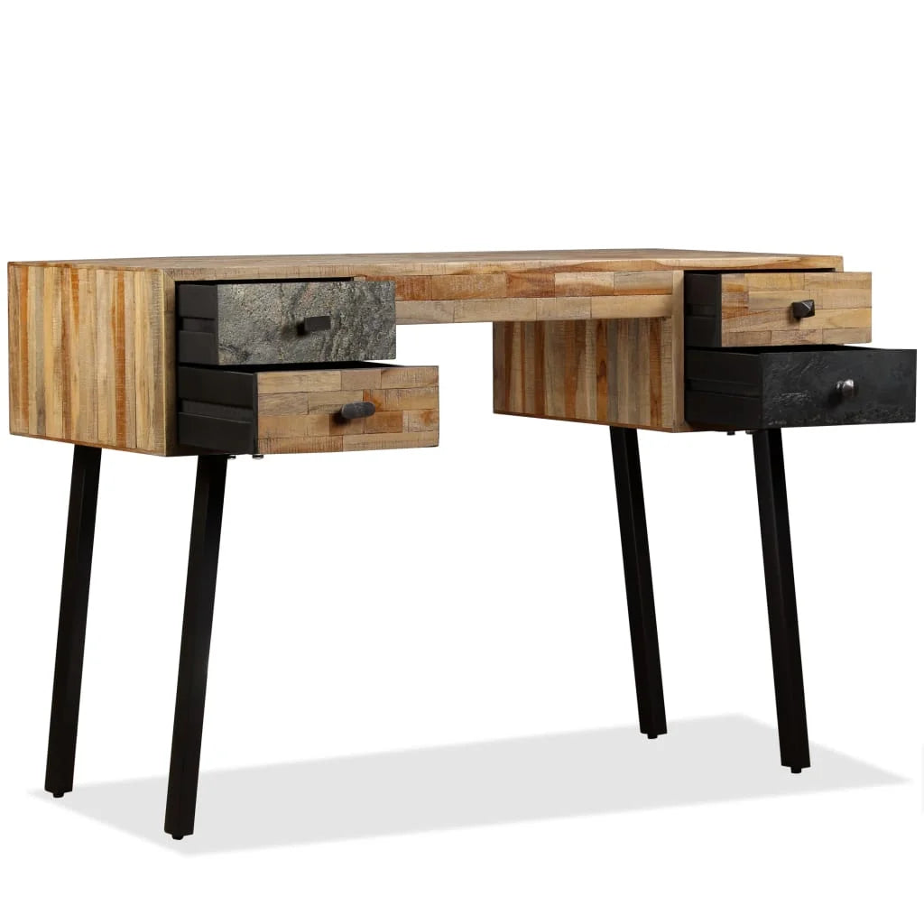 Solid Reclaimed Teak Writing Desk K79262