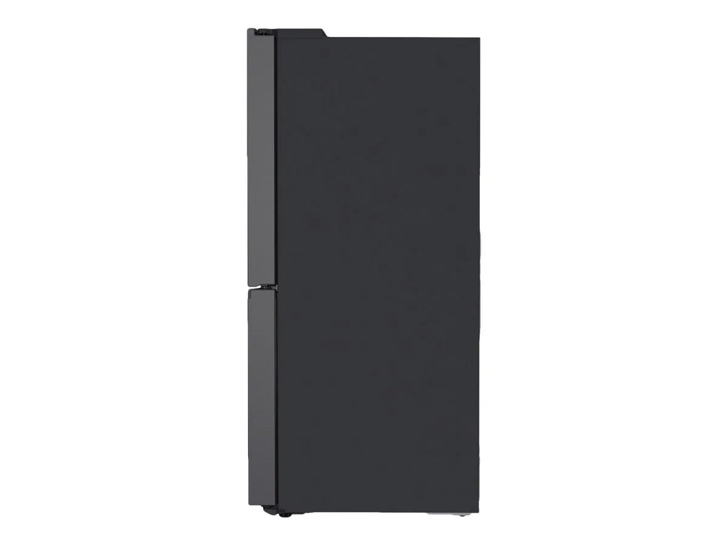 Black Stainless Steel Bottom-Freezer Refrigerator O99572