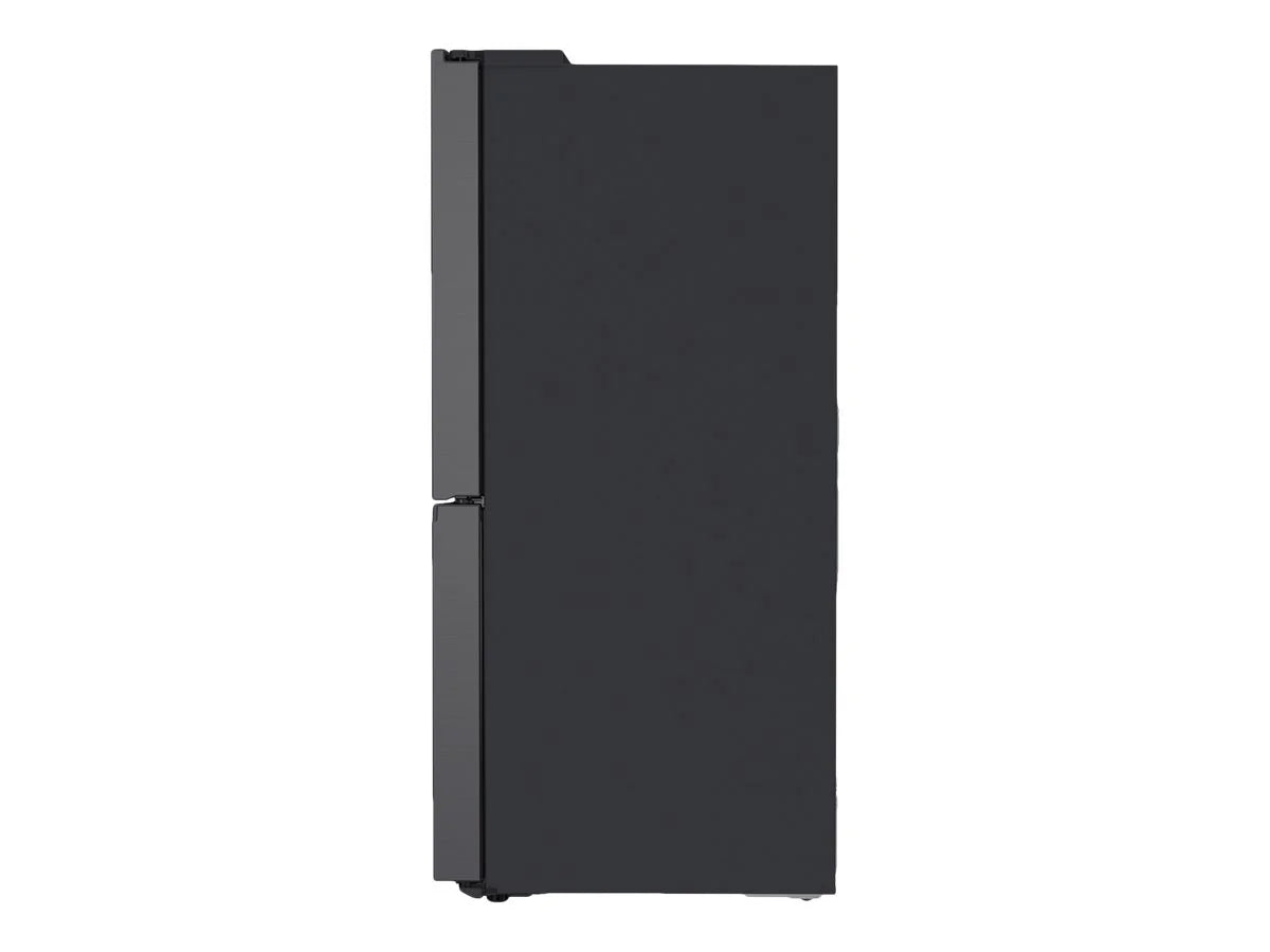 Black Stainless Steel Bottom-Freezer Refrigerator O99572