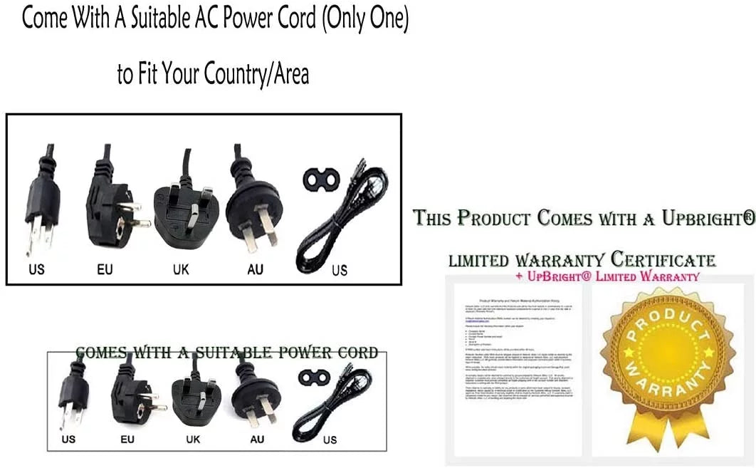 AC / DC Adapter Power Supply Cord Cable PS Charger X2727