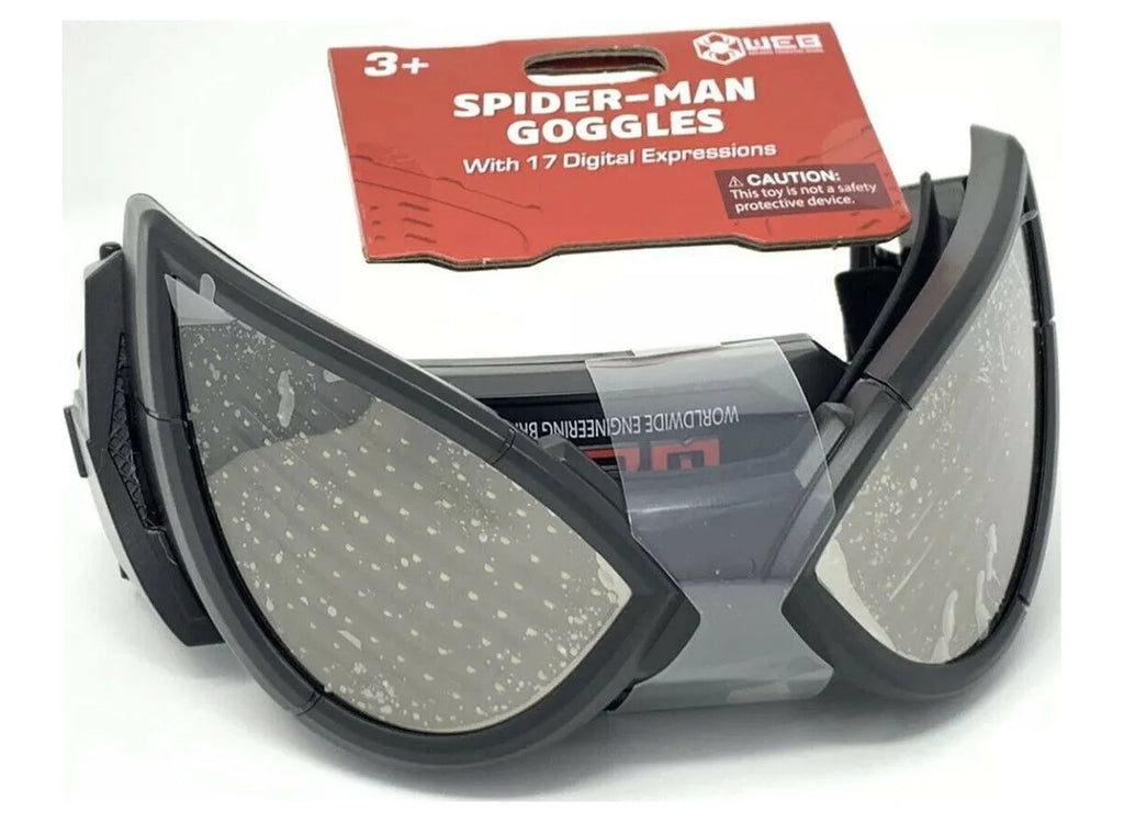 Spider Man Goggles with 17 Digital Expressions H4538