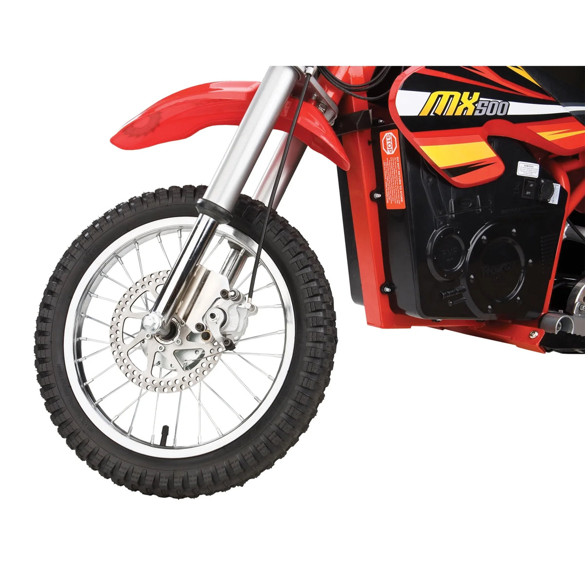 Red Electric Bike Motorcycle D7565