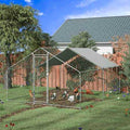 Extra Large Metal Chicken Coop with Waterproof and Anti-Ultraviolet G925248