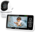 720P 5 HD Display Night Vision Video Baby Monitor with Camera and Audio X321