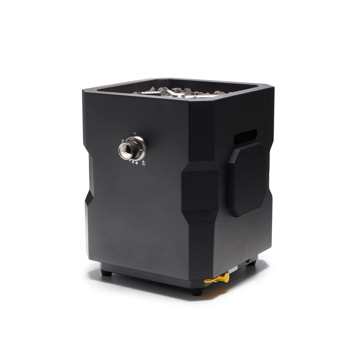 Portable Wireless Fire Pit with Speaker Sound System, Black J252