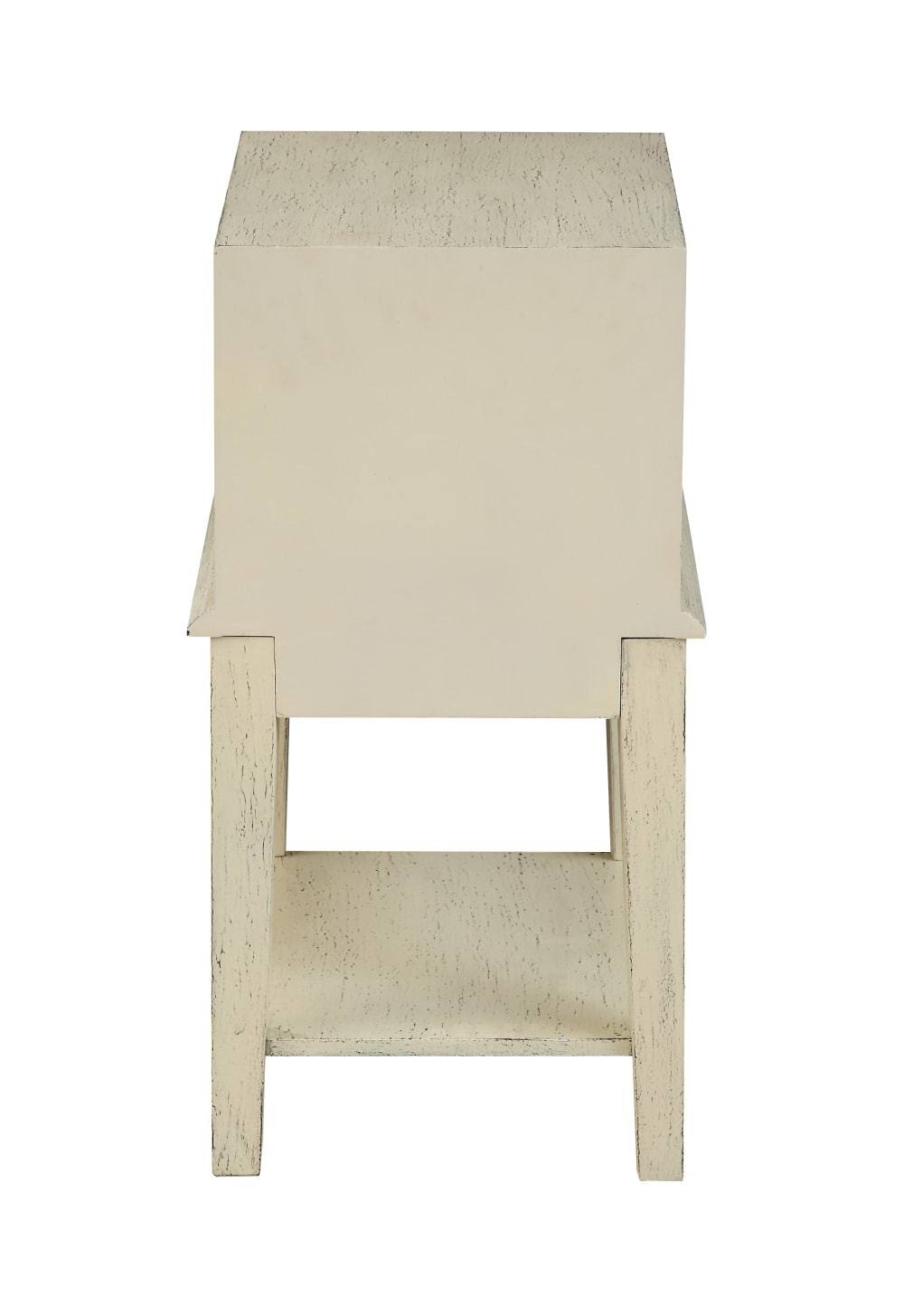 Grey One Drawer Chairside Table M149481