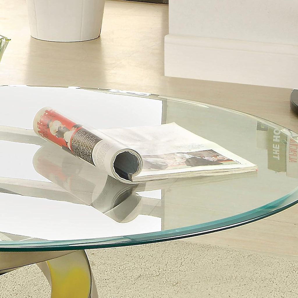 Satin Plated Coffee Table W290