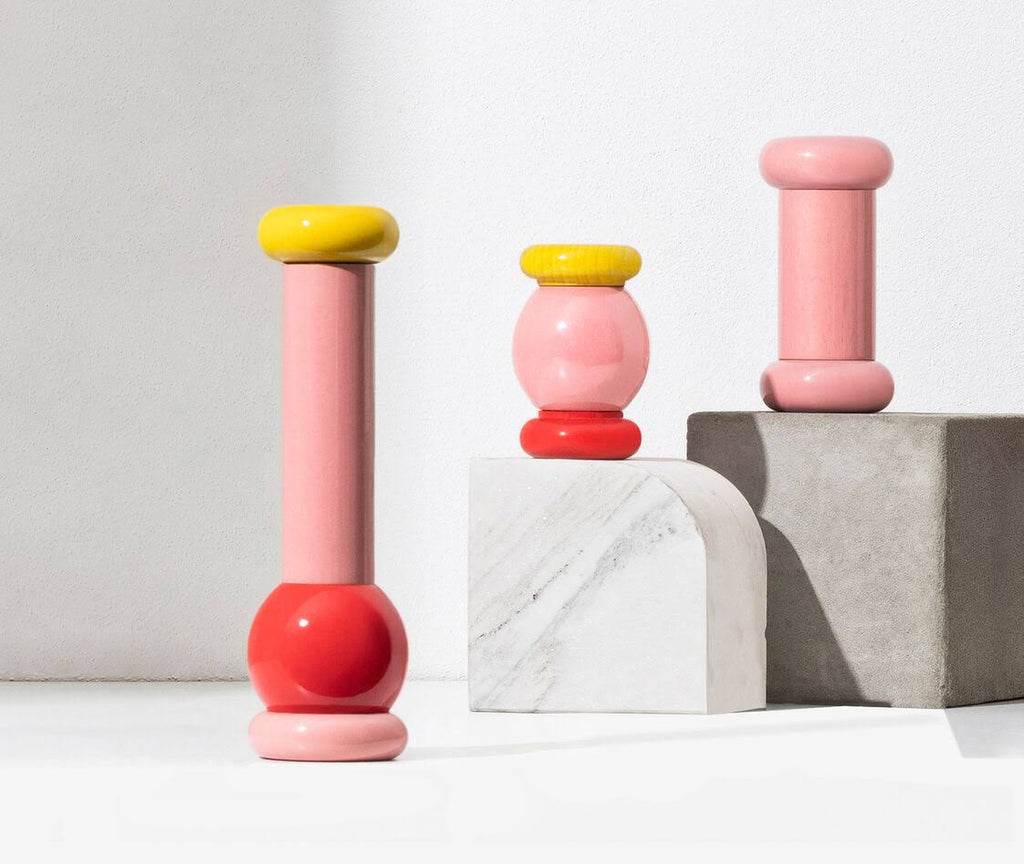 Pink Salt Pepper and Spice Mill I403740