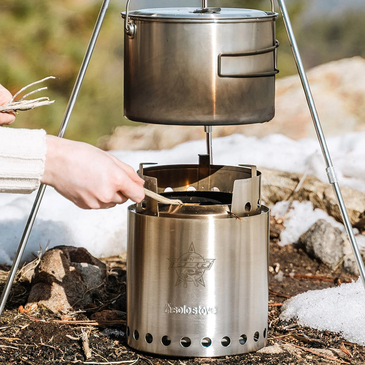 Portable Wood Burning Camping Stove I96461