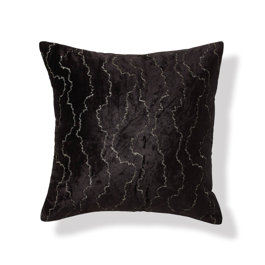 Onyx Standard Sham - Black L2387