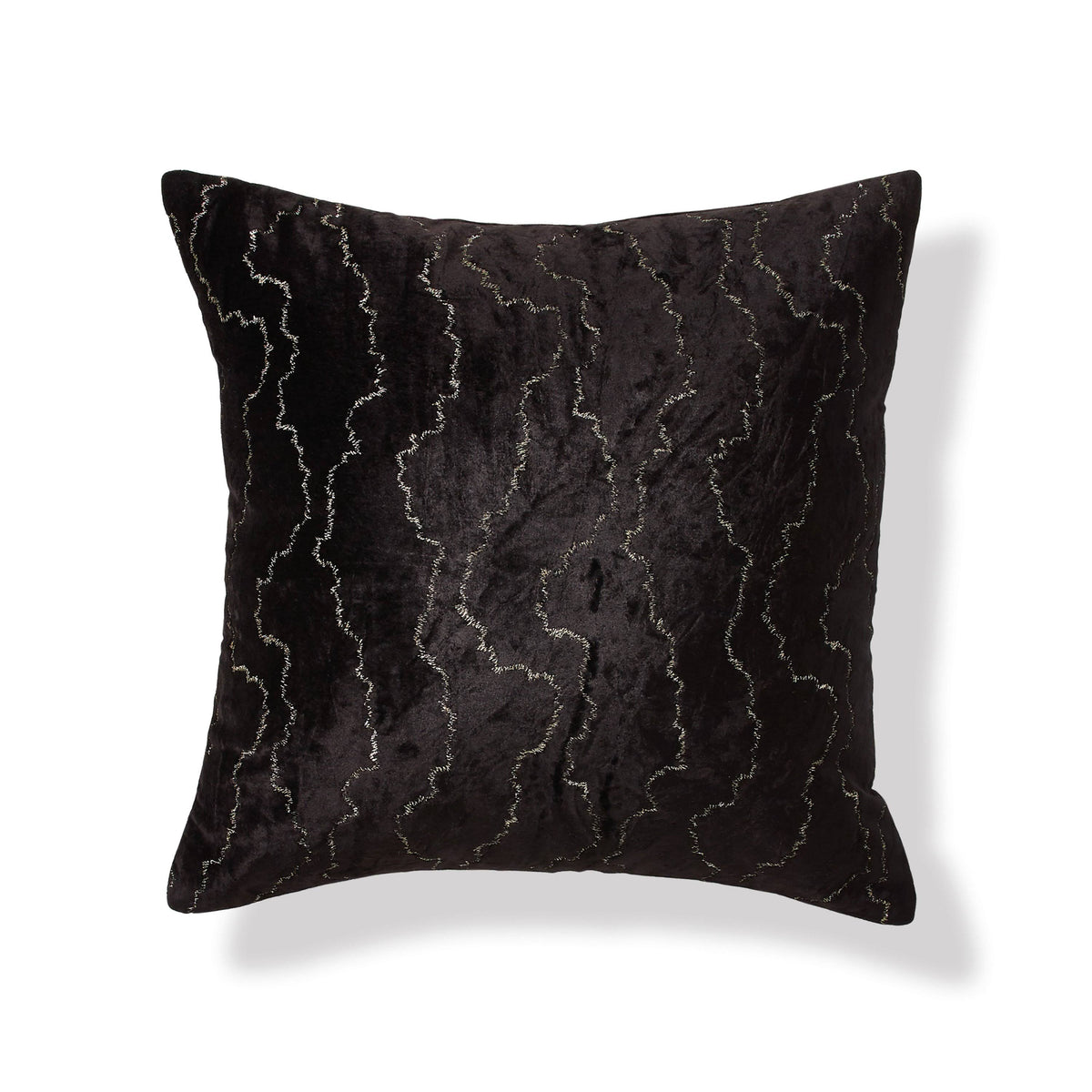 Onyx Standard Sham - Black L2387