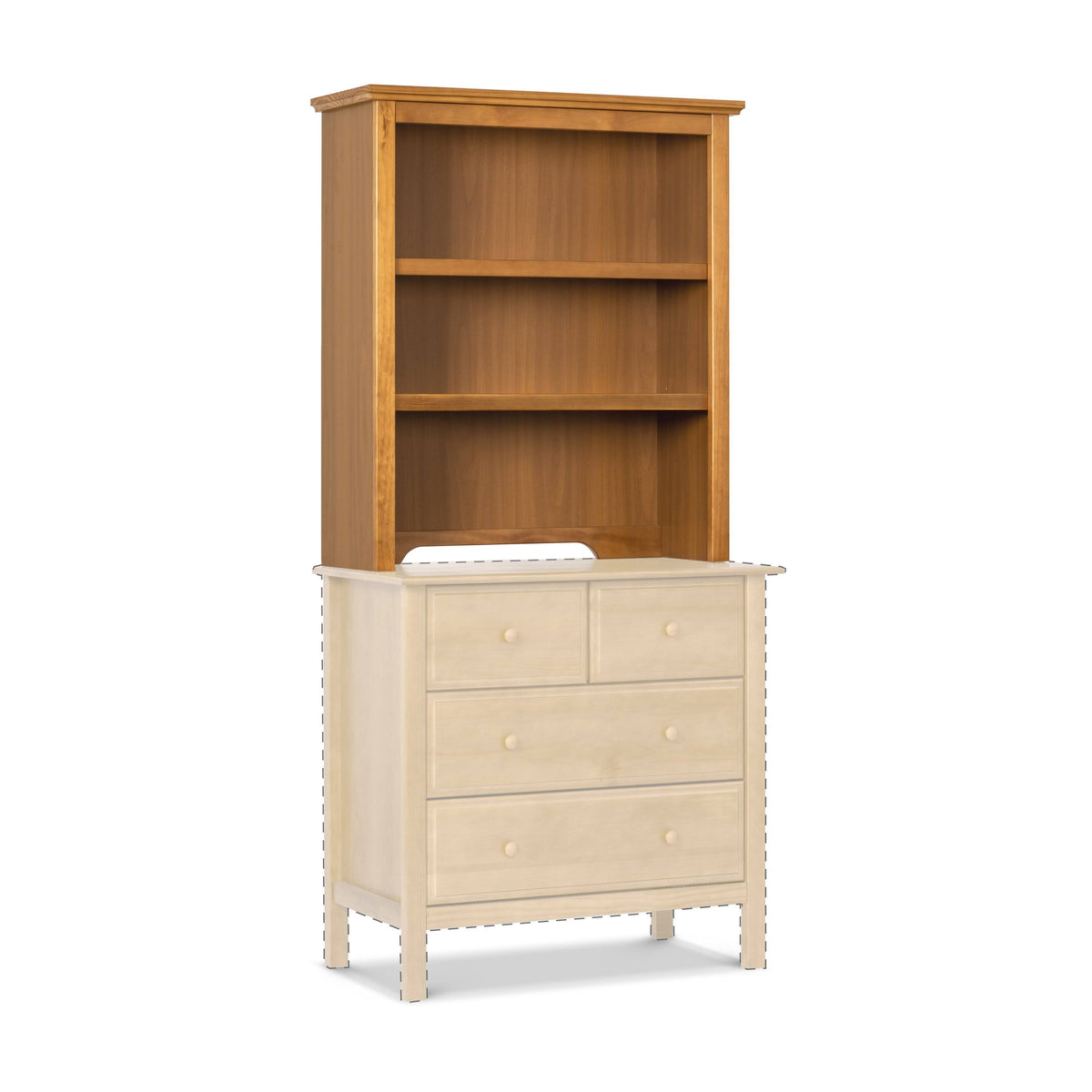 White Bookcase/Hutch T9504