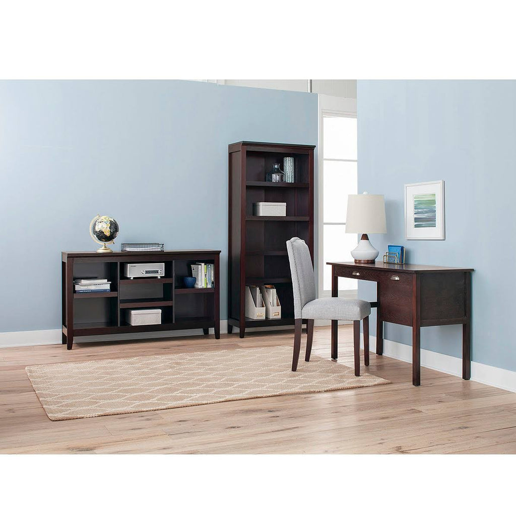 32x22 Espresso Bookcase with Adjustable Shelves O75765