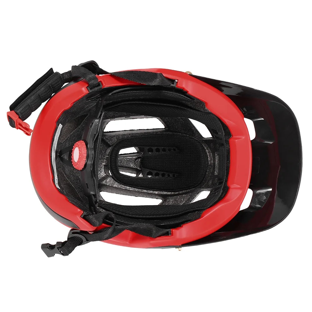 Lightweight Cycling Helmet with Detachable Visor, 16 Vents A3354