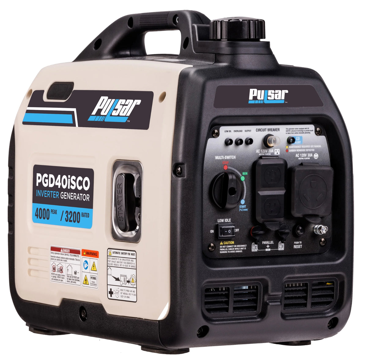 4000-Watt Super Quiet Gas Powered Inverter Generator B240