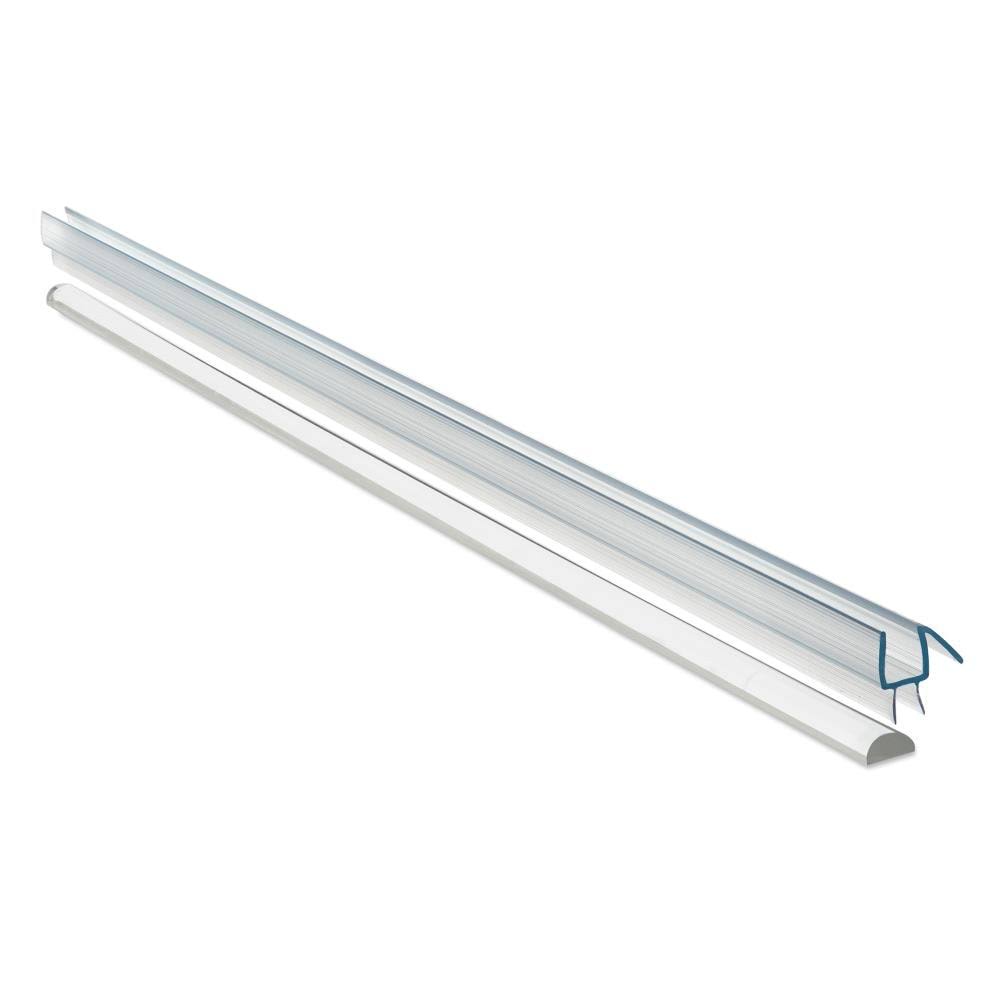 Chrome Frameless Hinged Shower Door H50809