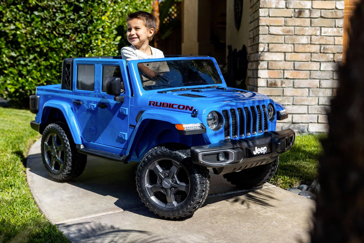 Blue 12V Battery Powered Ride-on Vehicle R3807