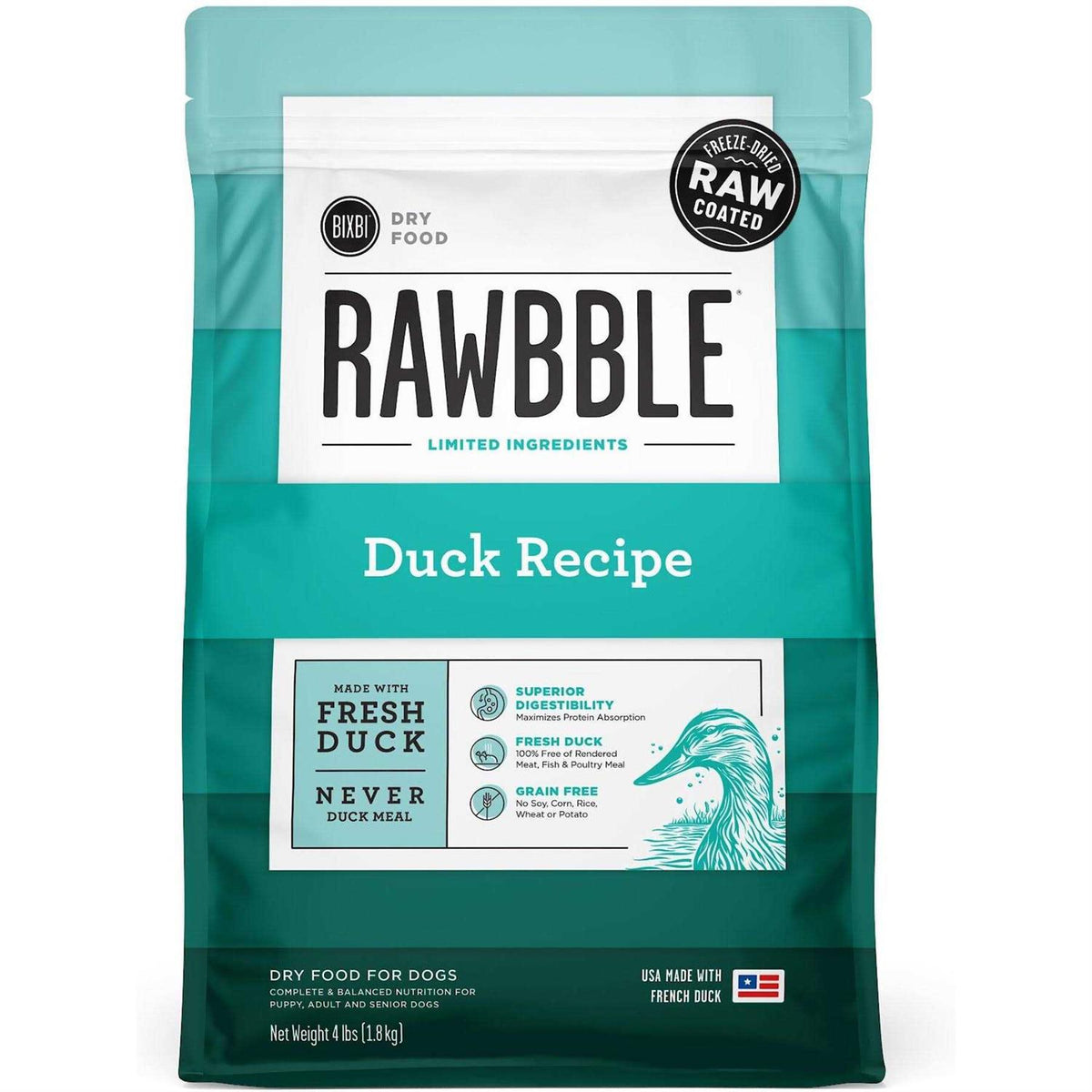 Duck Recipe Dry Dog Food Y3246