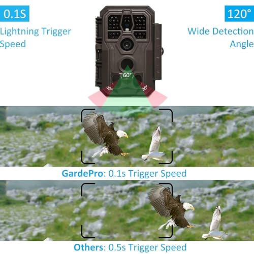 48MP 1296p Night Vision Waterproof Trail Camera W864