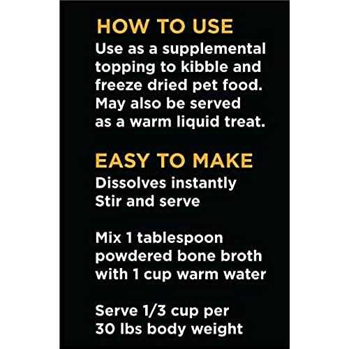 Pet Bone Broth Protein Powder W1756