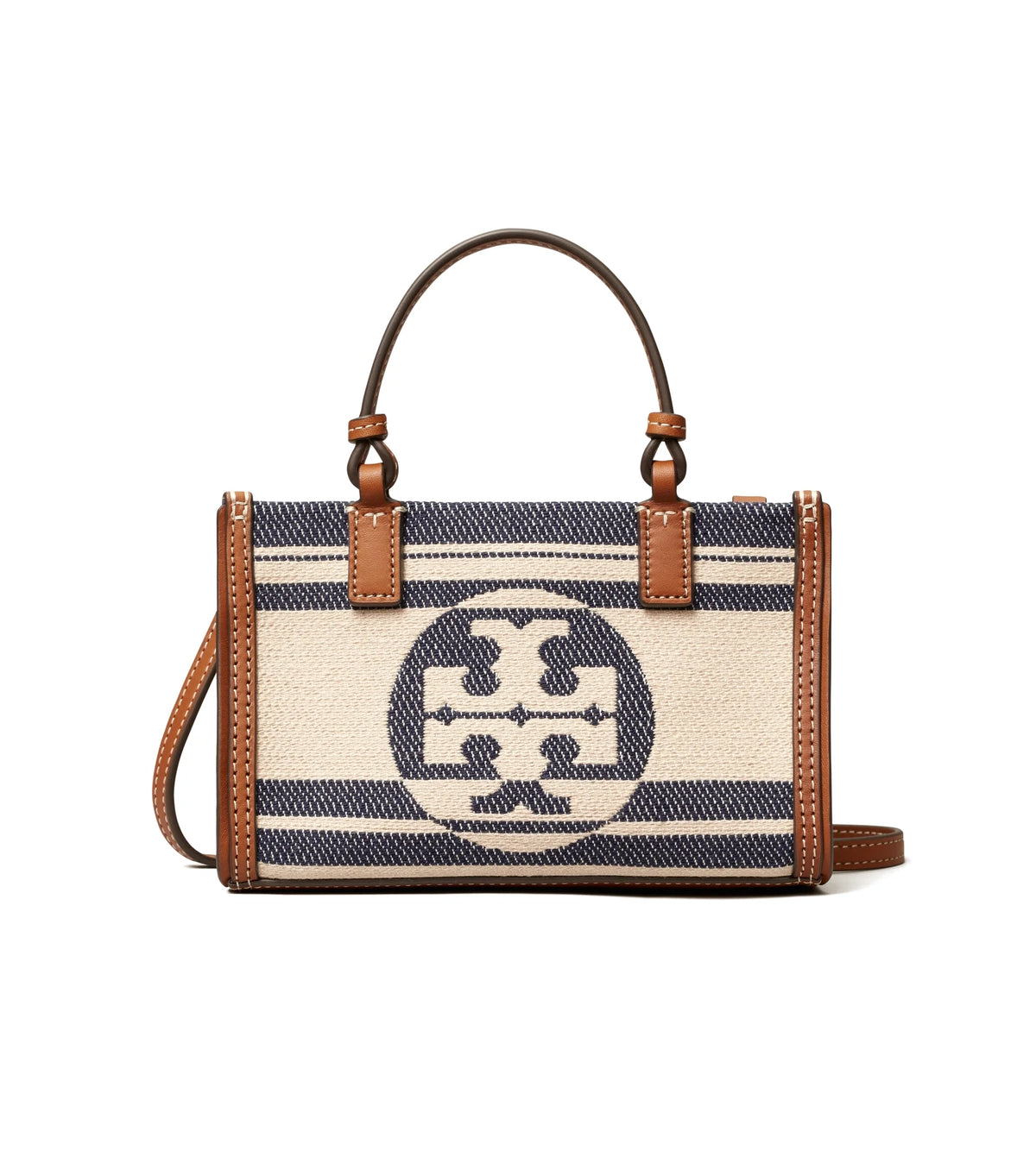 Jacquard Stripe Mini Tote U2766