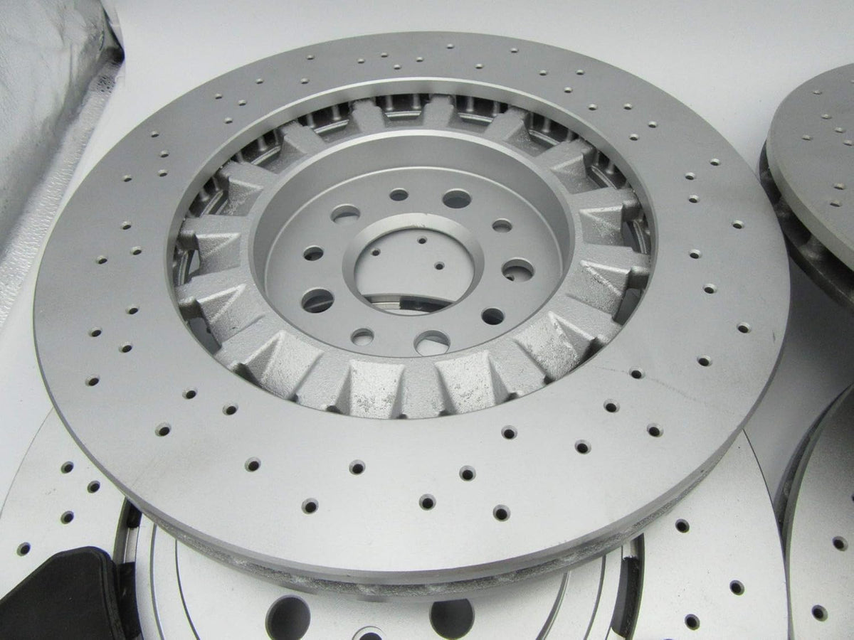 Front Rear Brake Pads and Rotors for Maserati Ghibli Sq4 Awd Quattroporte E5395