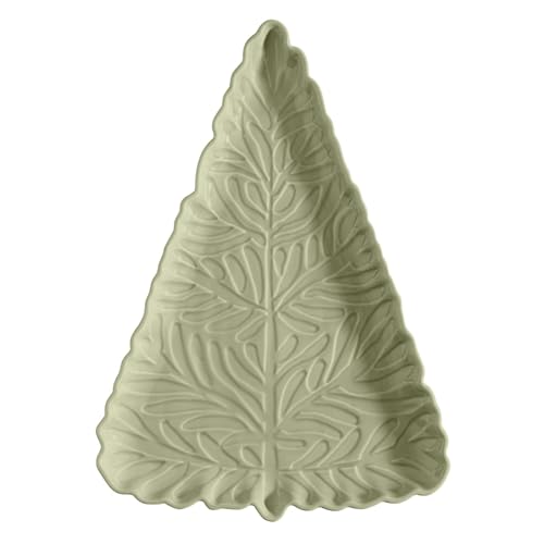 Tree Shaped Serving Plate Ceramic Platter G501