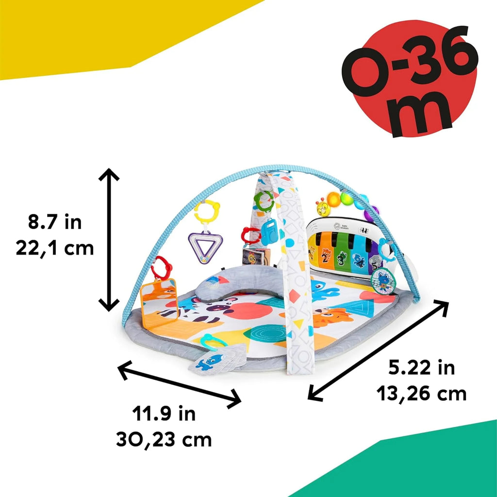 4-in-1 Baby Activity Gym & Tummy Time Play Mat with Piano B53966