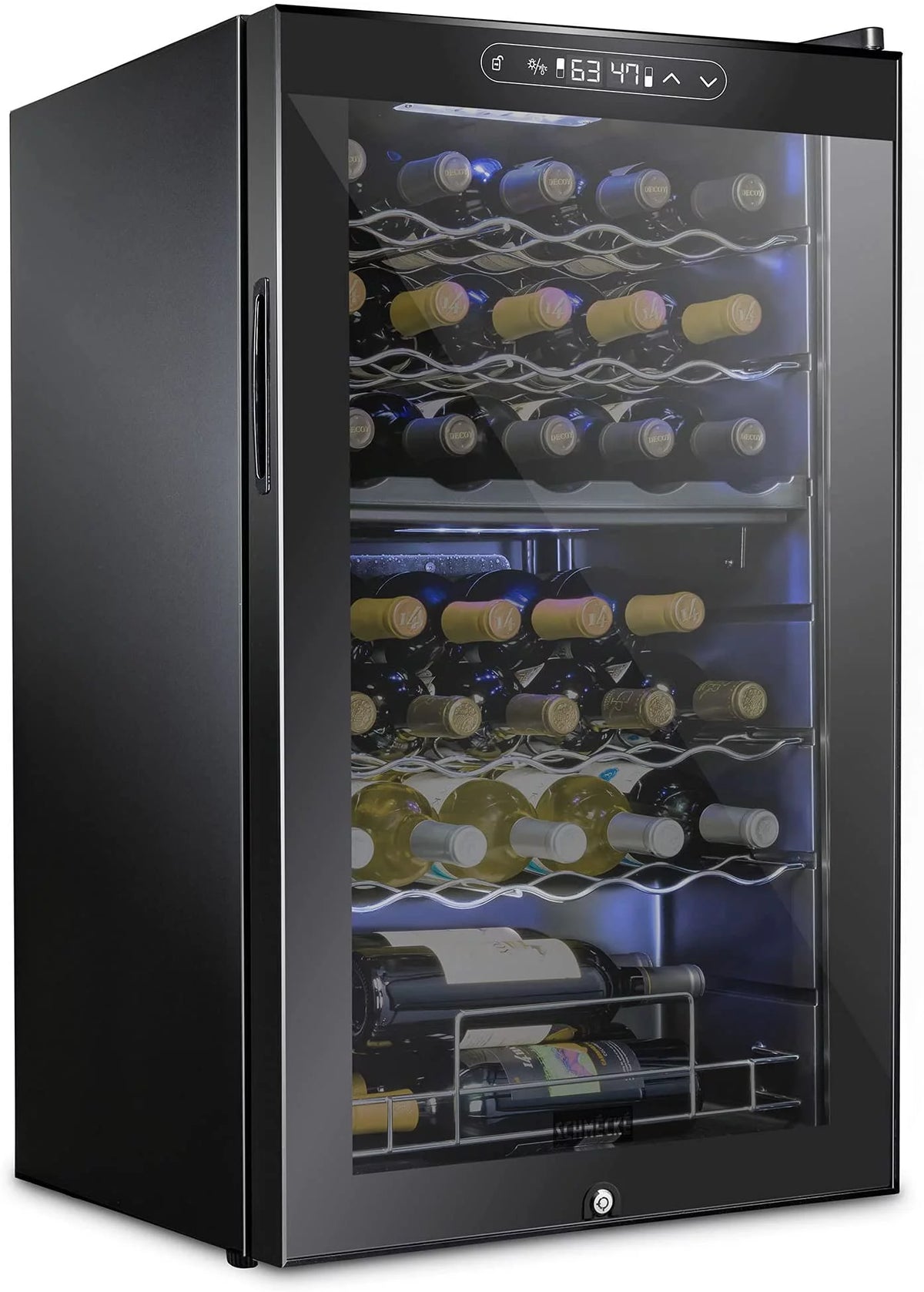 Dual Freestanding 33 Bottle Wine Cooler W83222