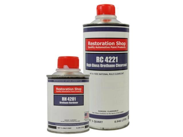 Yellow Quart Urethane Basecoat Car Auto Body Paint Kit U652