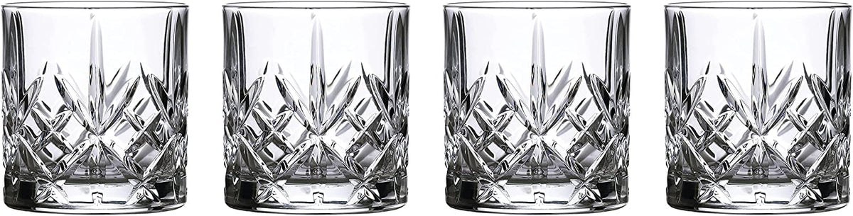 Clear Crystalline Tumbler Set of 4 G427