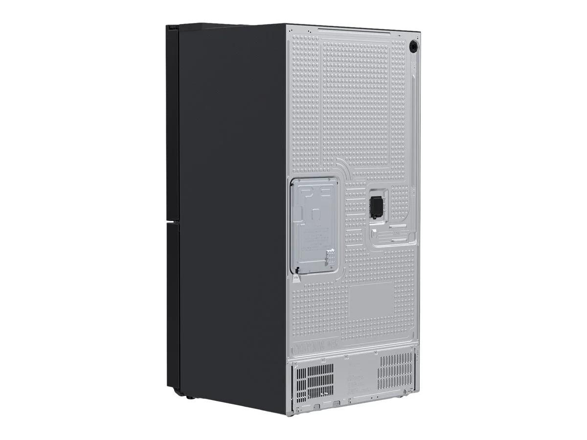 Black Stainless Steel Bottom-Freezer Refrigerator O99572