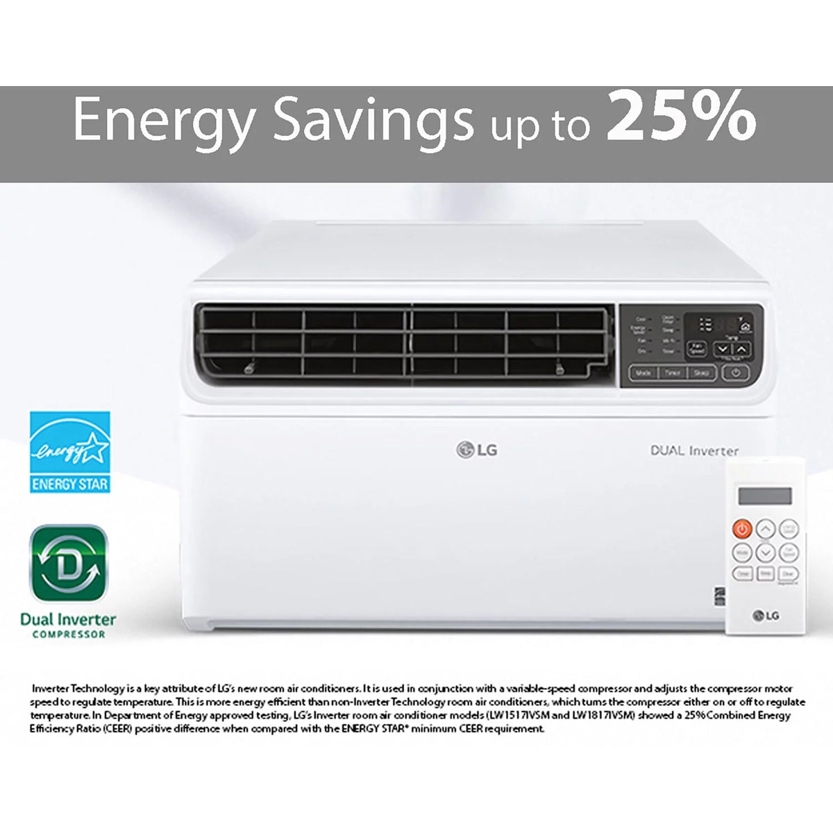 115V 14,000 BTU Smart Window Air Conditioner G8385