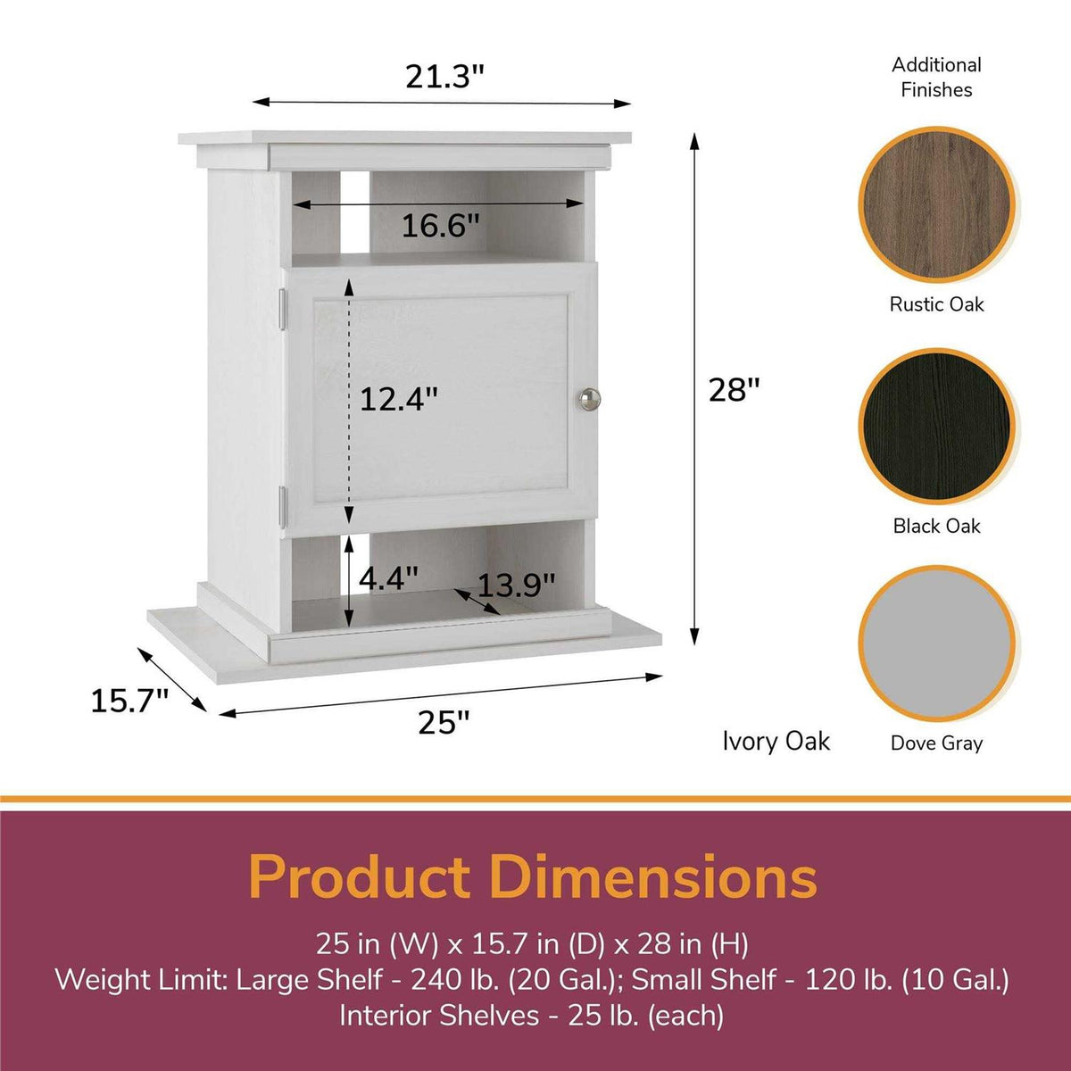 10/20 Gallon Aquarium Stand Z7187