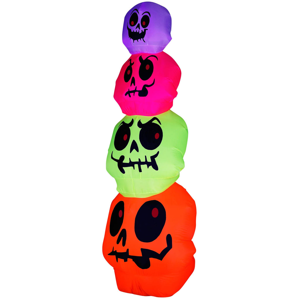Neon Skulls Stack Airblown G7584