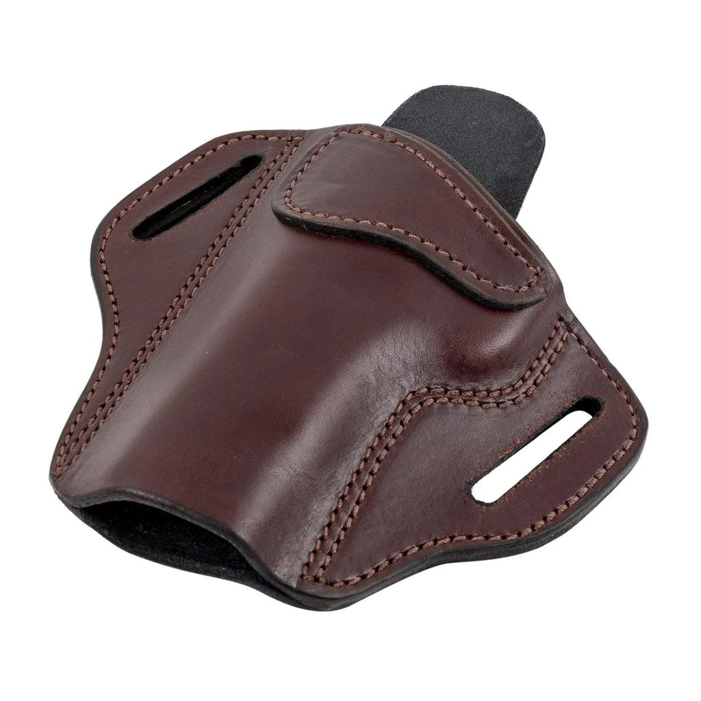 Brown Leather OWB Gun Holster M66118