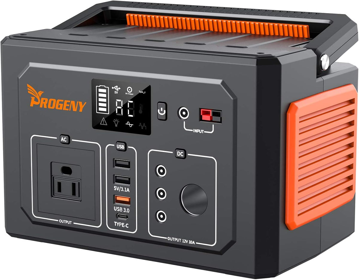 350W Portable Power Station, 288Wh/78000mAh, 110V Pure Sine Wave AC Outlet Z75565