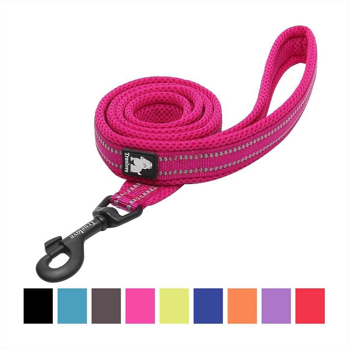 Reflective Padded Polyester Dog Leash S3868