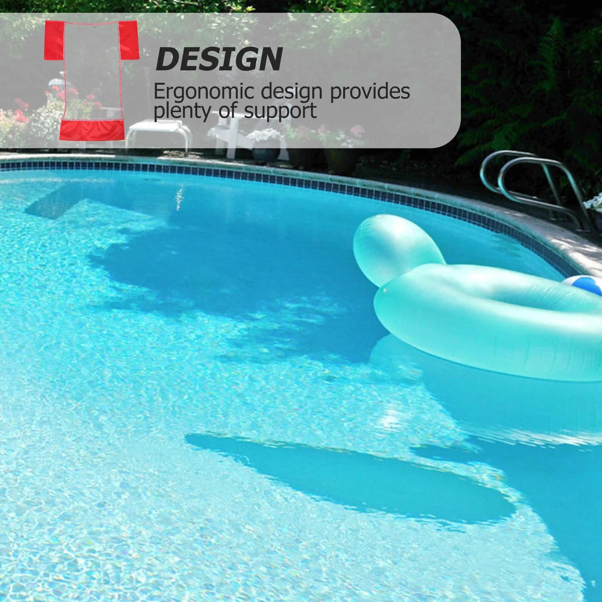 Swimming Pool Mesh Chair Net Bag Accessory B302