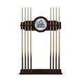 Solid Wood Cue Rack with English Tudor Finish B293030