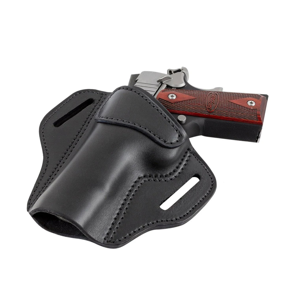 Brown Leather OWB Gun Holster M66118